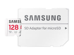 Tarjeta Memoria Micro SD Samsung 128Gb Sonic Pro Plus Clase 10 U3 V30 A2 + Adaptador SD · MB-MD128SA/LC1 · vista 4